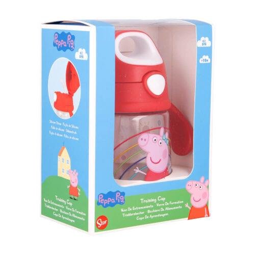 Peppa Pig - Παγούρι με Καλαμάκι (370ml)