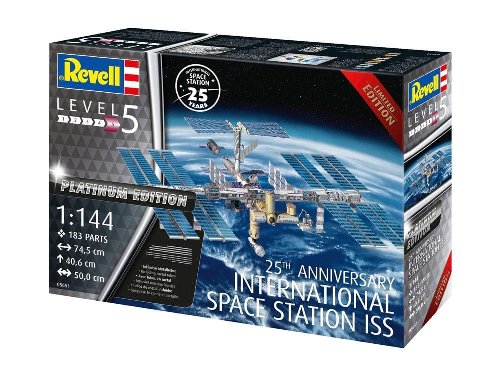 Revell - ISS 1/144 Σετ Μοντελισμού (25th Anniversary
Platinum Edition)