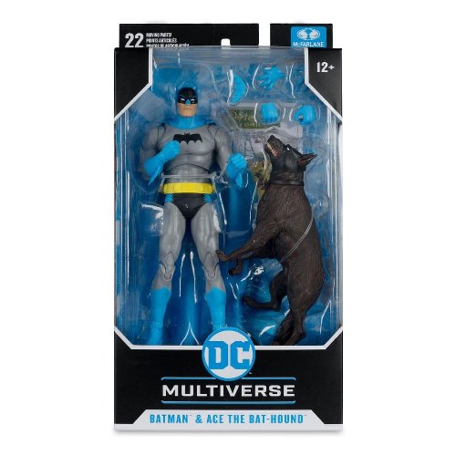 DC Multiverse: Gold Label - Batman & Ace the
Bat-Hound (Silver Age) Action Figure (18cm)