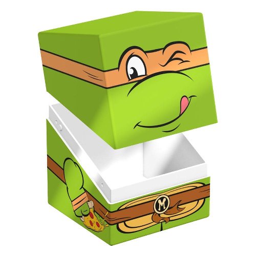 Squaroes Boulder 100+ Deck Box - Teenage Mutant Ninja
Turtles: Michelangelo