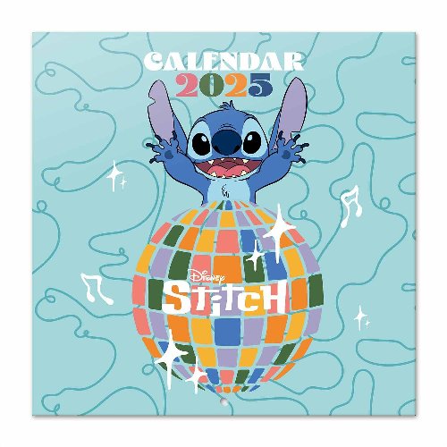 Disney: Lilo & Stitch - Late Night, Dance
Parties 2025 Wall Calendar