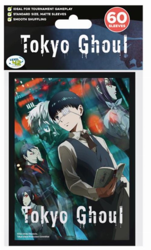 Level 42 Standard Size Sleeves 60ct - Tokyo Ghoul:
Ghoul City