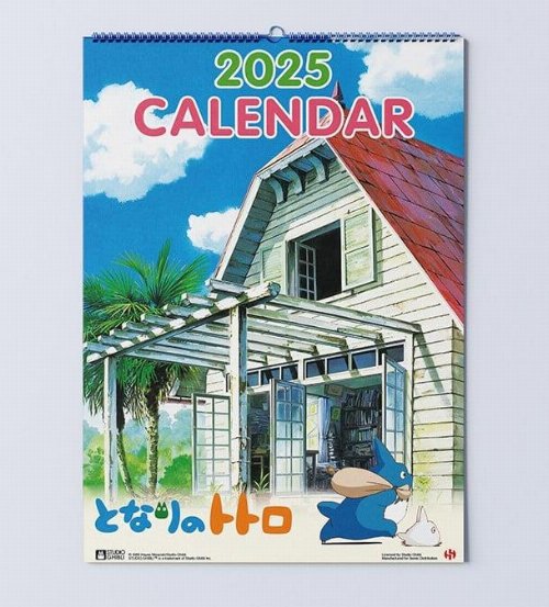 Studio Ghibli - My Neighbor Totoro 2025 Wall
Calendar