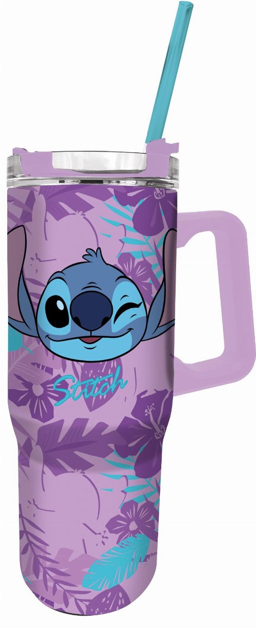 Disney: Lilo & Stitch - Purple Flower XΧL Rambler
Ανοξείδωτος Θερμός (1165ml)