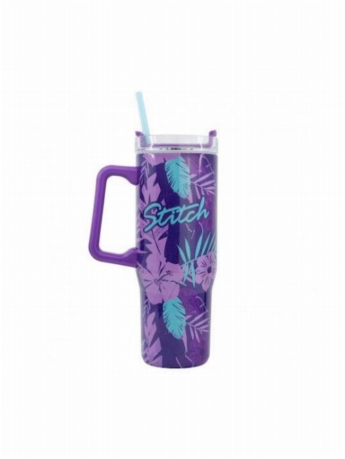 Disney: Lilo & Stitch - Purple Flower XΧL Rambler
Ανοξείδωτος Θερμός (1165ml)