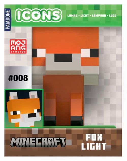 Minecraft - Renard Icon Φωτιστικό (11cm)