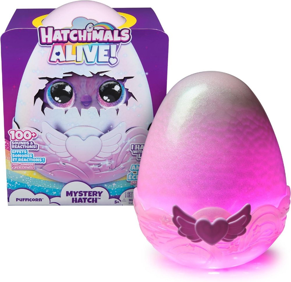 Spin Master Hatchimals Alive Pufficorn