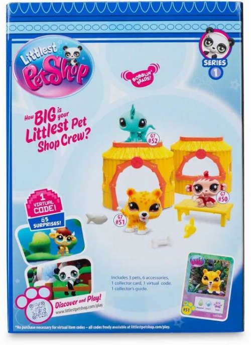 Littlest Pet Shop - Φιγούρες Με Αξεσουάρ-Ζούγκλα
(BF000515)