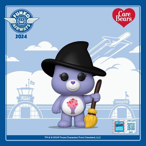 Φιγούρα Funko POP! Care Bears - Share Bear (Witch)
#1417 (NYCC 2024 Exclusive)