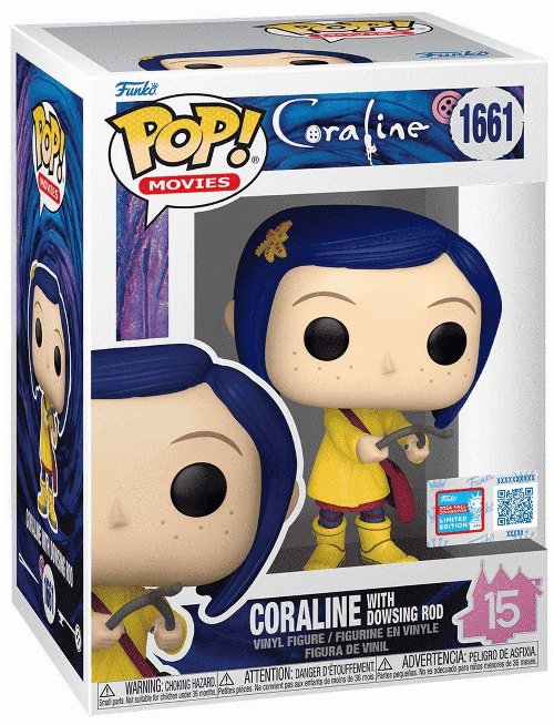 Φιγούρα Funko POP! Coraline - Coraline with Downsing
Rod #1661 (NYCC 2024 Exclusive)