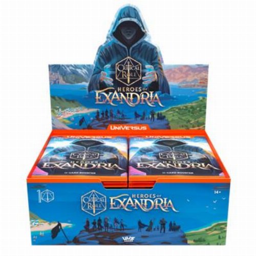 UniVersus CCG: Critical Role - Heroes of
Exandria Booster Box (24 packs)