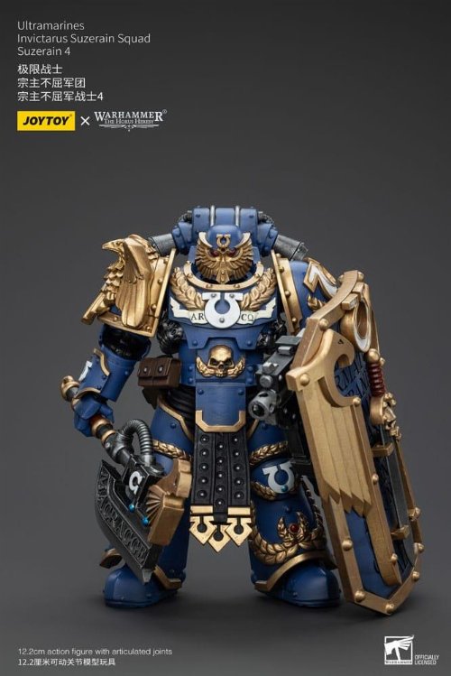 Warhammer The Horus Heresy - Ultramarines
Invictarus Suzerain Squad Suzerain 4 1/18 Action Figure
(12cm)