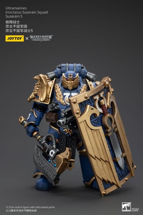 Warhammer The Horus Heresy - Ultramarines
Invictarus Suzerain Squad Suzerain 5 1/18 Action Figure
(12cm)