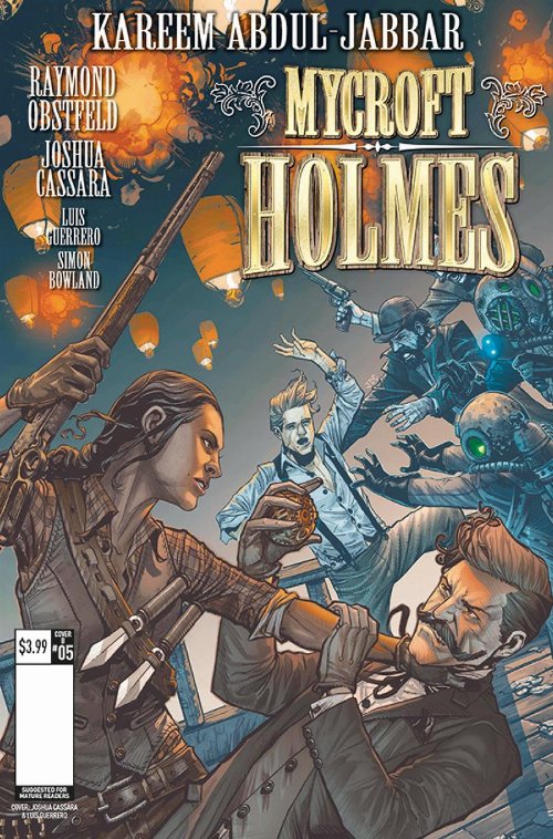 Τεύχος Κόμικ Mycroft Holmes and the Apocalypse
Handbook #5 (Of 5) Cover B