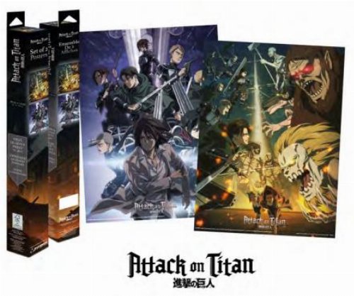 Attack on Titan - Final Season 2-Pack Αυθεντικές
Αφίσες (52x38cm)