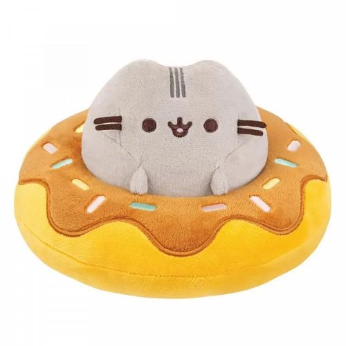 Pusheen - Pusheen με Ντόνατ Σοκολάτα Λούτρινο Φιγούρα
(18cm)