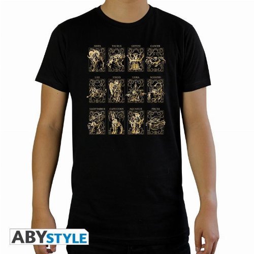 Saint Seiya - 12 Golden Saints Black
T-Shirt