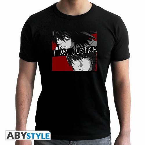 Death Note - I Am Justice Black T-Shirt