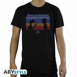 E.T. - Where are you From Black T-Shirt
(M)