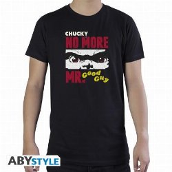 Chucky - No More Mr. Good Guy Black T-Shirt
(S)