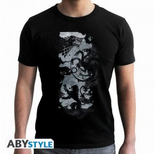 Game of Thrones - Map of Westeros Black T-Shirt
(L)