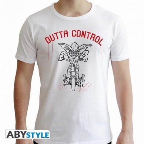 Γκρέμλιν - Outta Control White T-Shirt