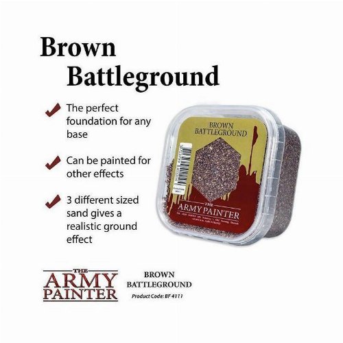 The Army Painter - Battlefields Brown
Battleground