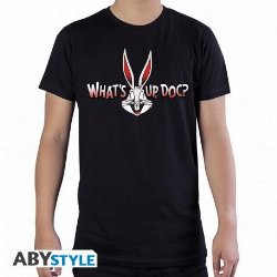 Looney Tunes - What's Up Doc Black T-Shirt
(M)