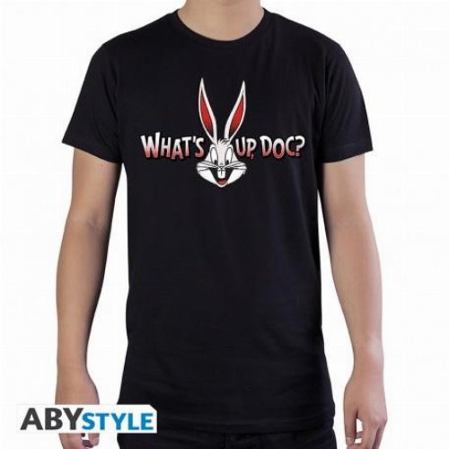 Looney Tunes - What's Up Doc Black T-Shirt
(M)