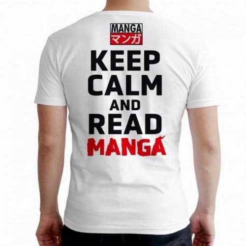 Asian Art - Keep Calm and Read Manga White
T-Shirt