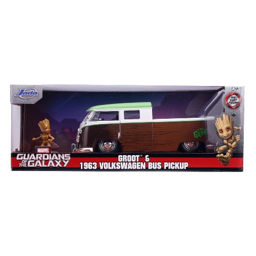 Marvel: Guardians of the Galaxy - Groot & 1963
Volkswagen Bus Pickup Diecast Model (1/24)