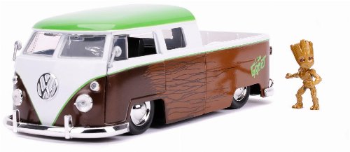 Marvel: Guardians of the Galaxy - Groot & 1963
Volkswagen Bus Pickup Diecast Model (1/24)