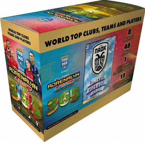 Panini - FIFA 365 2025 Adrenalyn XL PAOK Gift
Box (61 Cards)