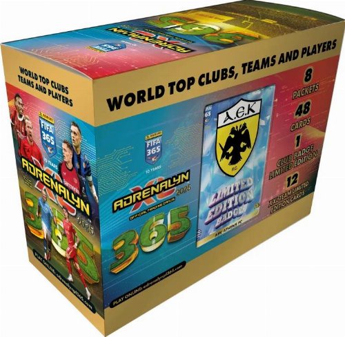 Panini - FIFA 365 2025 Adrenalyn XL AEK Gift Box
(61 Cards)