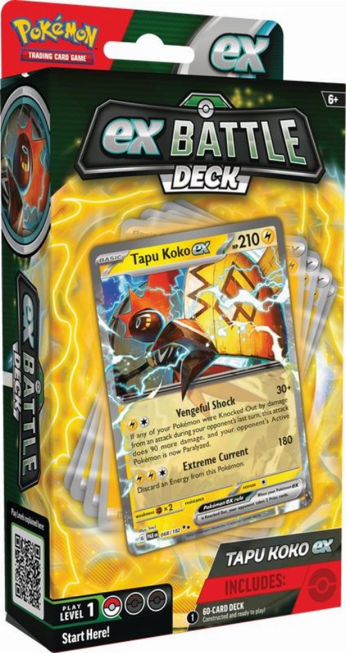 Pokemon TCG - Tapu Koko Ex Battle Deck