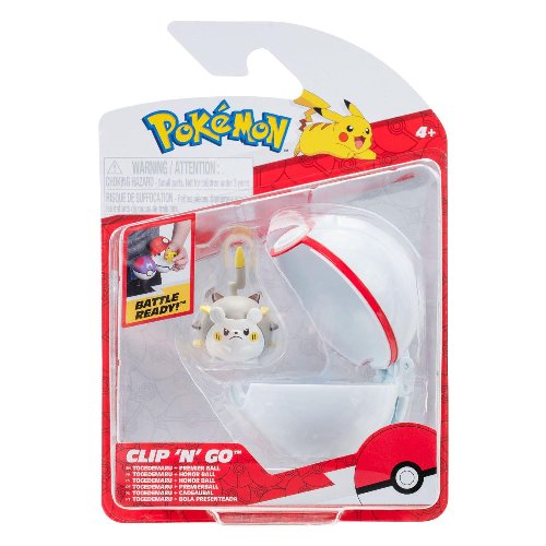 Pokemon Clip 'N' Go - Togedemaru with Premier Ball
Φιγούρα (5cm)