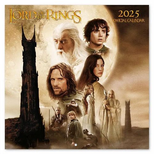 The Lord of the Rings - 2025 Wall
Calendar