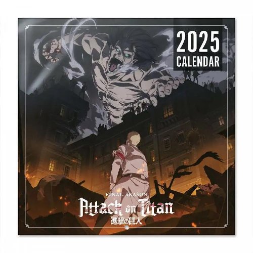 Attack on Titan - 2025 Wall
Calendar