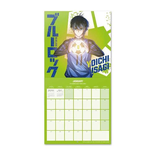 Blue Lock - 2025 Wall
Calendar