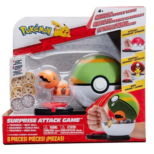 Pokemon: Surprise Attack Game - Trapinch with Nest
Ball Φιγούρα