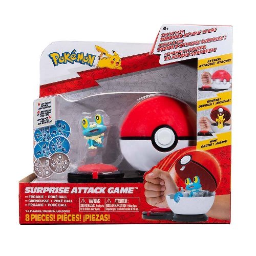 Pokemon: Surprise Attack Game - Froakie with Poke Ball
Φιγούρα