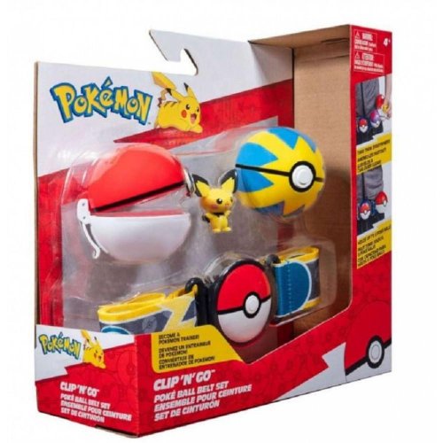 Pokemon Clip 'N' Go - Poke Balls & Belt with Pichu
Φιγούρα (5cm)