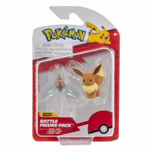 Pokemon - Rotom & Eevee Battle Φιγούρες
(6cm)