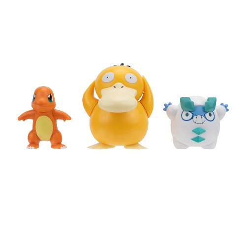 Pokemon - Galarian Darumaka, Psyduck, Charmander
3-Pack Battle Φιγούρες (5cm)