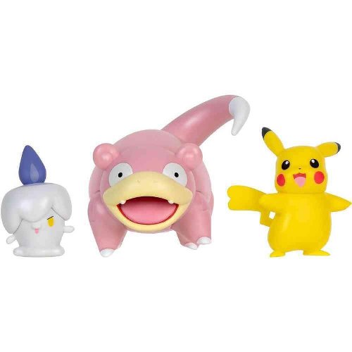 Pokemon - Slowpoke, Litwick, Pikachu 3-Pack Battle
Φιγούρες (5cm)