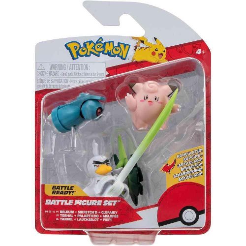 Pokemon - Beldum, Sirfetch'd, Clefairy 3-Pack Battle
Φιγούρες (5cm)