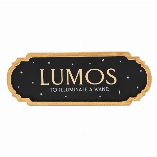 Harry Potter - Lumos Plaque (15x6cm)