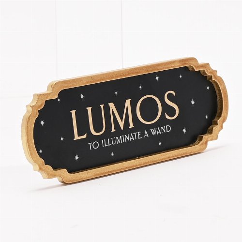 Harry Potter - Lumos Plaque (15x6cm)