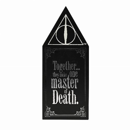 Harry Potter - The Deathly Hallows Plaque
(12x30cm)