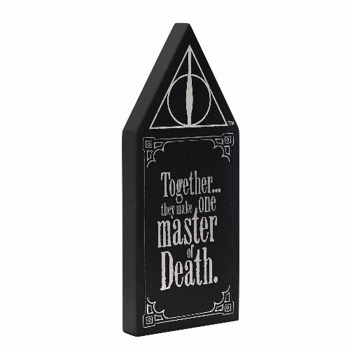 Harry Potter - The Deathly Hallows Plaque
(12x30cm)